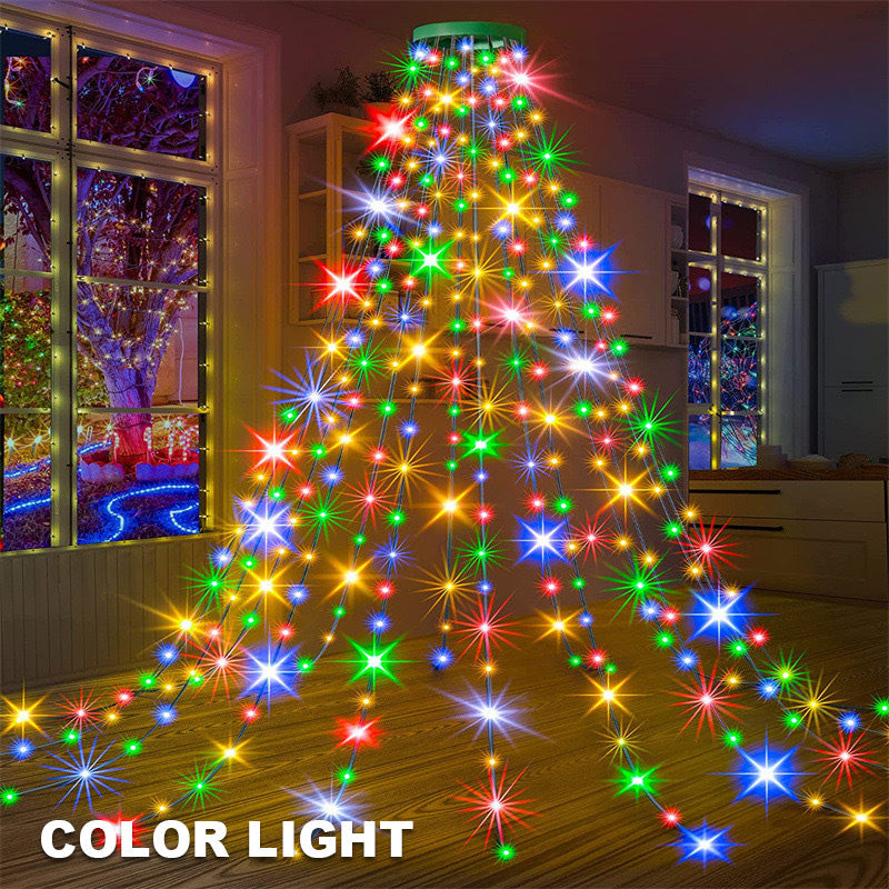 🎄 Lampka choinkowa LED w kształcie pięcioramiennej gwiazdy 🎄