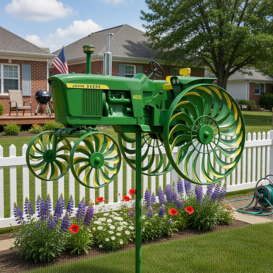 Wiatraczek ogrodowy John Deere