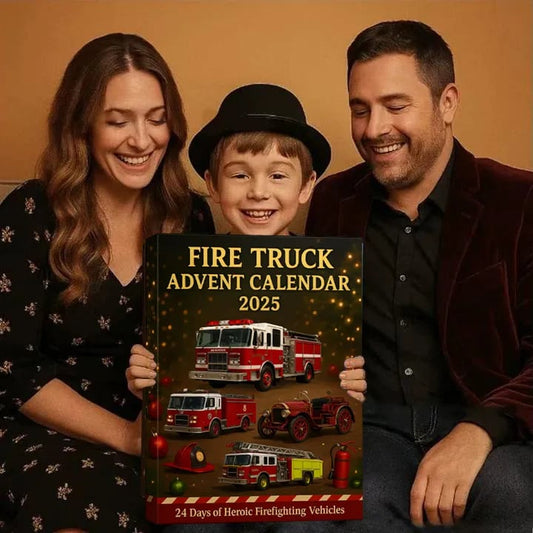 🚒🔥KALENDARZ ADWENTOWY WÓZÓW STRAŻACKICH 2025🎁🌲