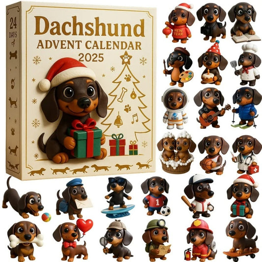 ✨Kalendarz adwentowy dla jamników 2025 — 24 dni wiedeńskiej radości 🎄🐶