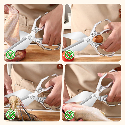 ✂️Wielofunkcyjne nożyczki kuchenne do ciężkich prac🍗