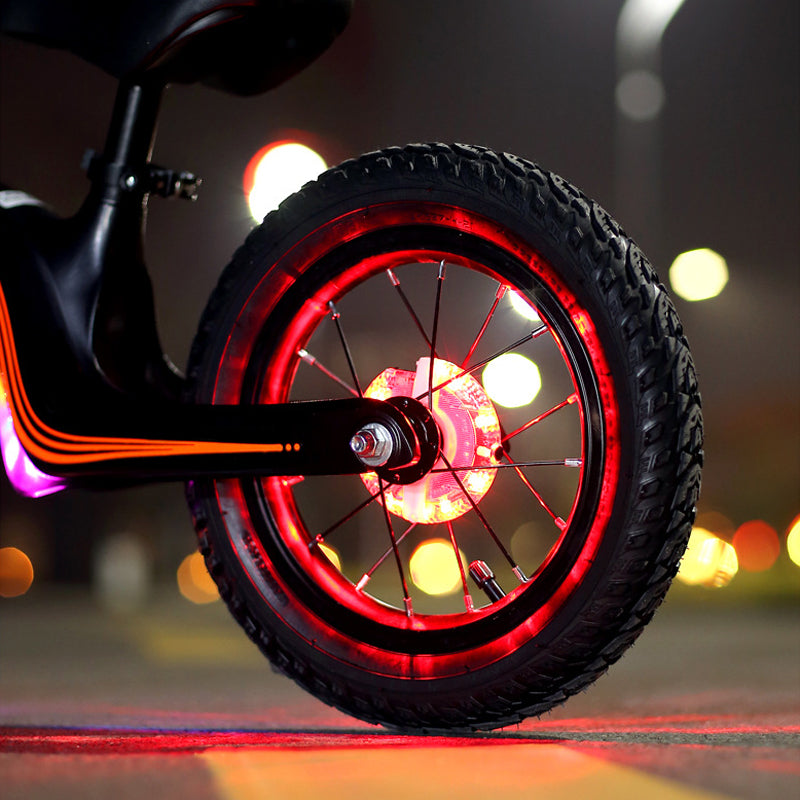 🌈 Kolorowa lampa na piastę roweru 🚴♂️💡