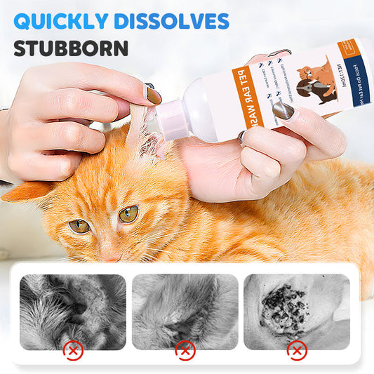 【✨Kup 1 i otrzymaj 1 gratis】🐱Środek do czyszczenia uszu dla psów i kotów