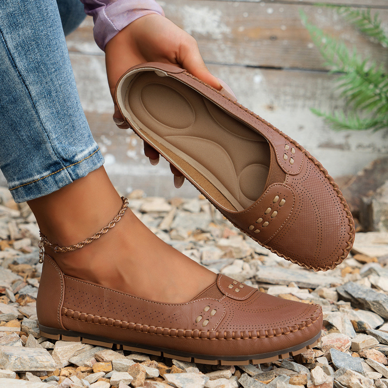 🔥 płaskie buty ortopedyczne dla kobiet, lekkie, antypoślizgowe, oddychające