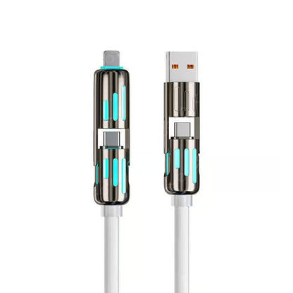 🔥Kabel do ładowania USB 4 w 1, szybkie ładowanie⚡