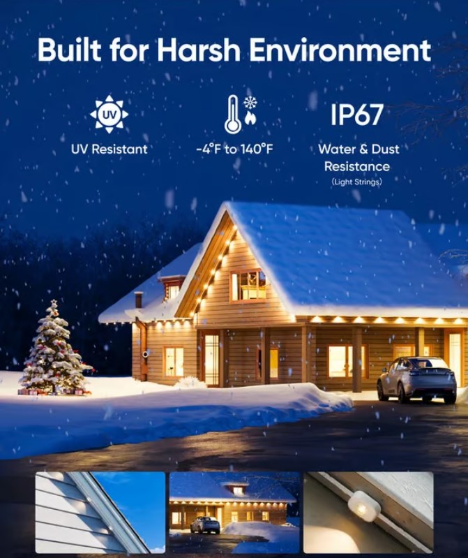 ⏰Ostatni dzień wyprzedaży🌈Inteligentne tęczowe światło zewnętrzne LED Permanent
