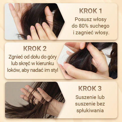 🎁Sekretna formuła zwiększająca temperament✨Długotrwała stylizacja Marokańska objętość Nawilżająca elastyczność -TAB