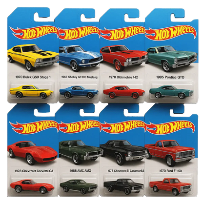 🔥Gorąca wyprzedaż - 50% TANIEJ🔥 - 🚗Kalendarz adwentowy Hot Wheels Muscle Toy Car - 24 DNI 2025🎄