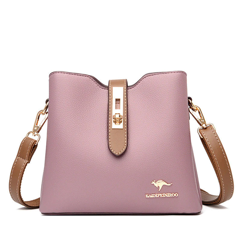 👜Damska torba kubełkowa Fashion Forward