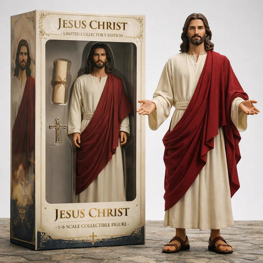 (🎁Ostatni dzień 50% zniżki)🙏✝️Jesus Christ Limited Collector’s Edition Figure w skali 1/6