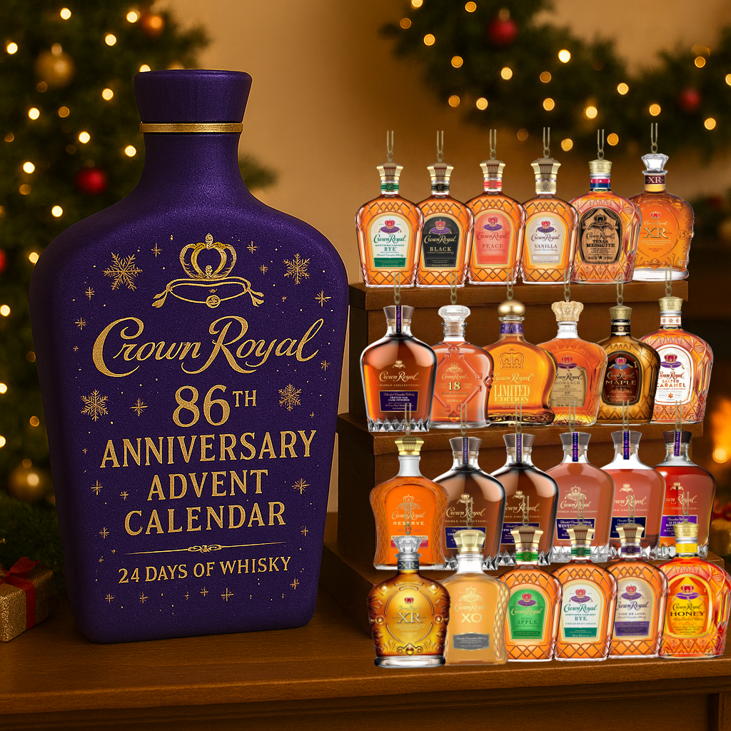 🍻Kalendarz adwentowy z okazji 86. rocznicy Crown Royal 2025