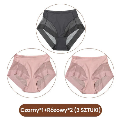 🔥Kup 2 i Otrzymaj 1 za Darmo🔥Damski Bezszwowy Zestaw Majtek Kształtujących O Wysokiej Talii