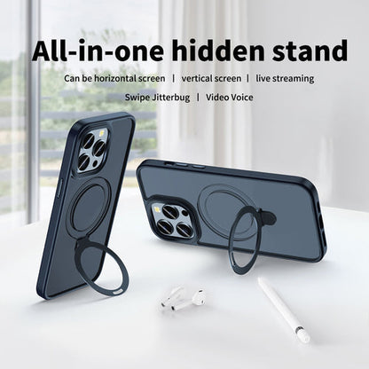 Invisible Bracket Magnetic Phone Case