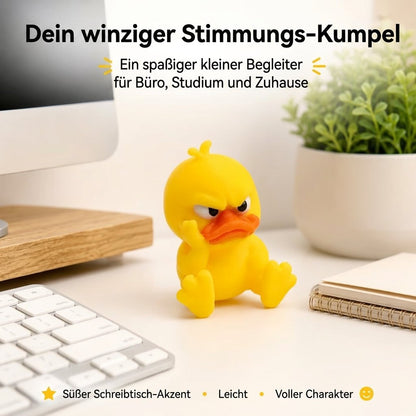 😠 Figurka Angry Duck Desk – Dodaj odrobinę zawadiackiego charakteru swojemu biurku! 🐥