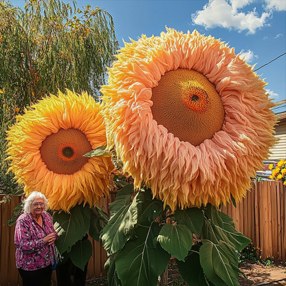 🌻 Uroczy gigantyczny miś słonecznikowy 🔆
