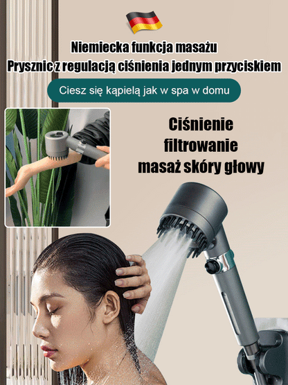 Niemiecki masaż wielofunkcyjny jeden dotyk kontrola ciśnienia prysznic