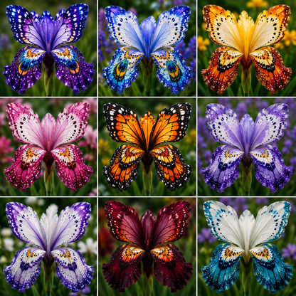 🦋Cebule irysów motylkowych - ✨Wyhoduj swój magiczny ogród, który zrobi wrażenie
