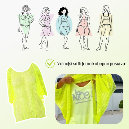 🌸Damski kombinezon + luźny top z wycięciem