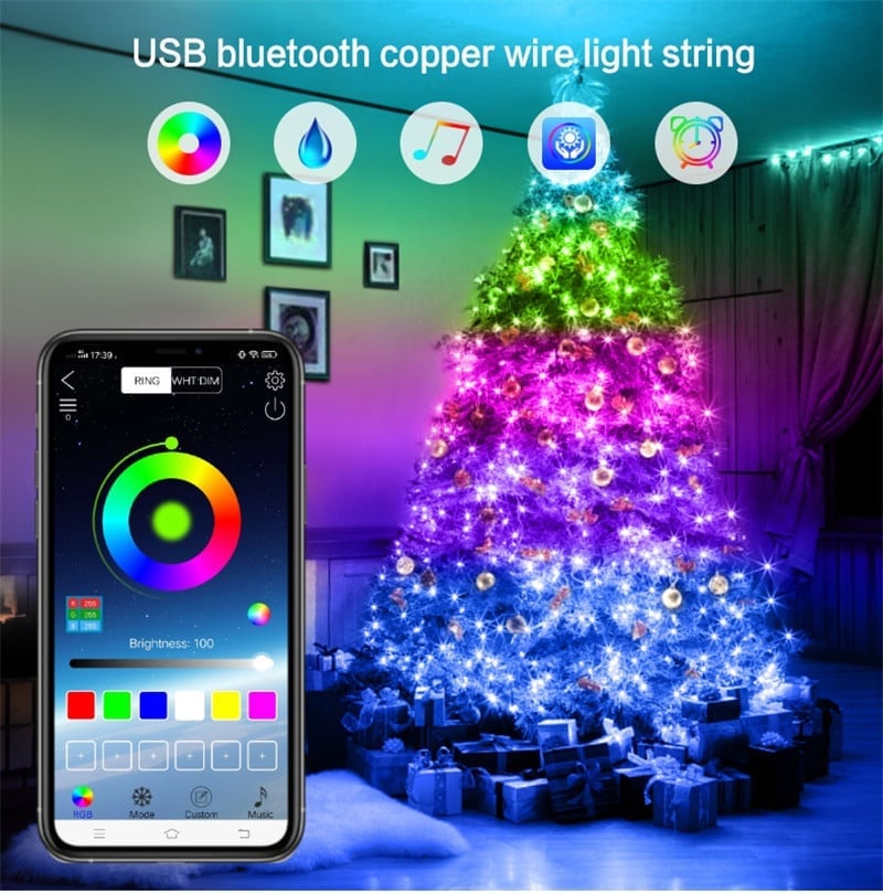 Wczesna promocja świąteczna🎅Nowe świąteczne oświetlenie ambientowe DIY🎁