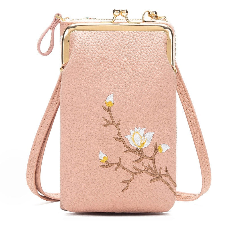 🔥👛Portfel na telefon komórkowy dla kobiet noszony na ukos🌸