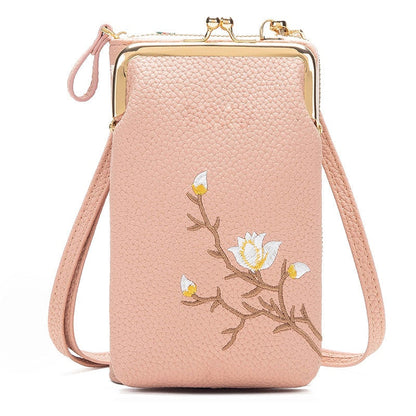 🔥👛Portfel na telefon komórkowy dla kobiet noszony na ukos🌸