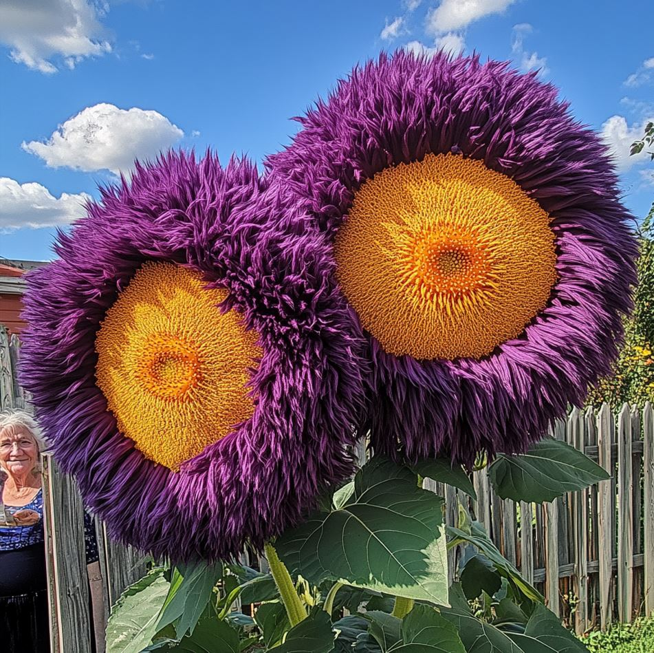 🌻 Uroczy gigantyczny miś słonecznikowy 🔆