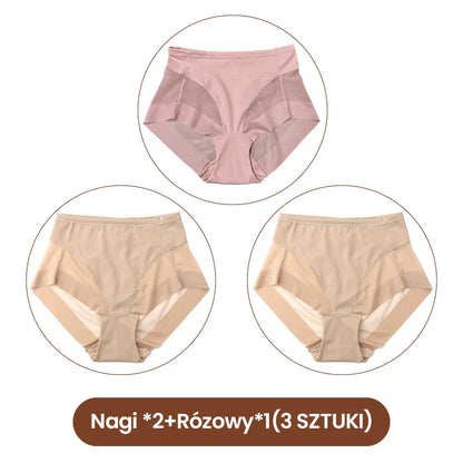 🔥Kup 2 i Otrzymaj 1 za Darmo🔥Damski Bezszwowy Zestaw Majtek Kształtujących O Wysokiej Talii