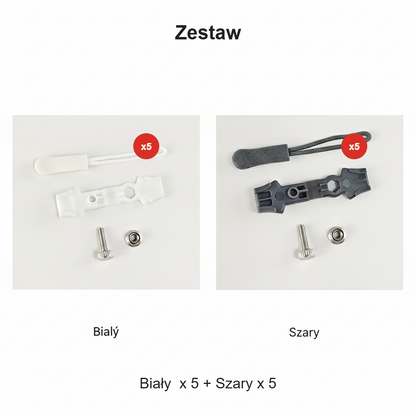 💥 Kup więcej, otrzymaj więcej gratis! 🔧 Uniwersalny zestaw do naprawy zamków błyskawicznych