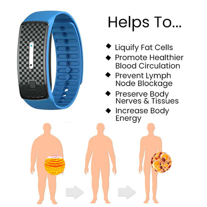 🔥OSTATNI DZIEŃ - 70% ZNIŻKI)SlimolyTM Matteo Ultrasonic Body Shape Wristband Pro 🔥