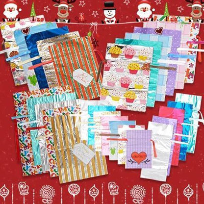 🎅🎁 Najlepsza na świecie torba na prezenty świąteczne ze sznurkiem