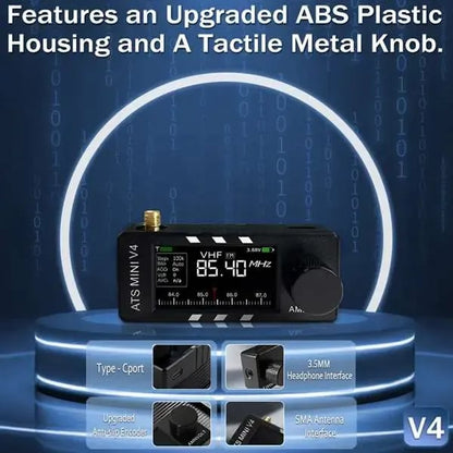 📻Ulepszony odbiornik radiowy ATS Mini V4 Si4732 All Band DSP