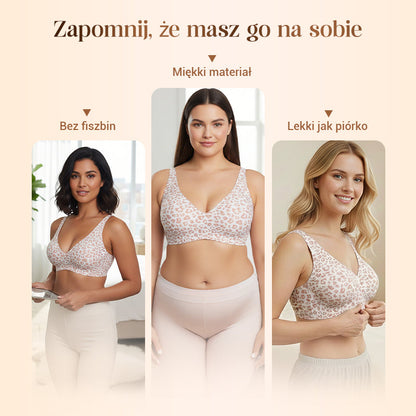 Bezdrutowe, wygodne staniki typu braletka Push-Up dla kobiet, bezszwowe, do głębokiego dekoltu, na co dzień
