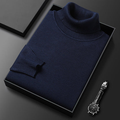 Męski sweter premium w jednolitym kolorze