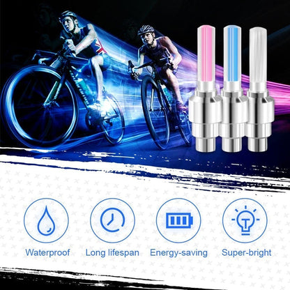 🌈 💡 Wodoodporne światła LED do kół 【✨ 1+3 gratis】