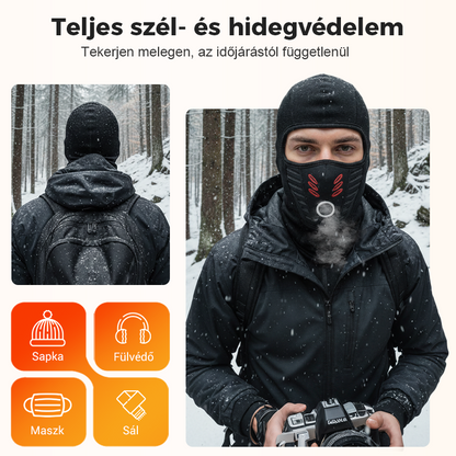 💞 Kask wiatroszczelny do użytku zimowego, unisex