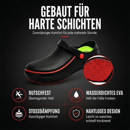 👟 Buty ochronne z wyściełaną podeszwą – wodoodporny i olejoodporny design