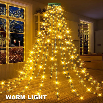 🎄 Lampka choinkowa LED w kształcie pięcioramiennej gwiazdy 🎄