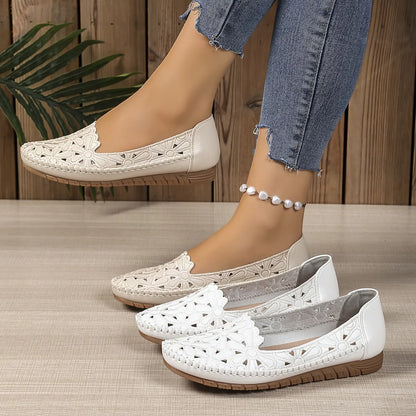 Damskie wygodne, lekkie, modne buty ortopedyczne z wycięciami