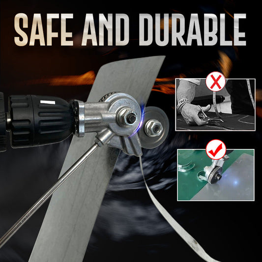 【Gorąca wyprzedaż】Mintiml® Electric Drill Plate Cutter