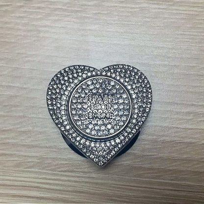 Gorąca wyprzedaż 2025🔥Etui ochronne z jednym przyciskiem startowym wysadzane diamentami