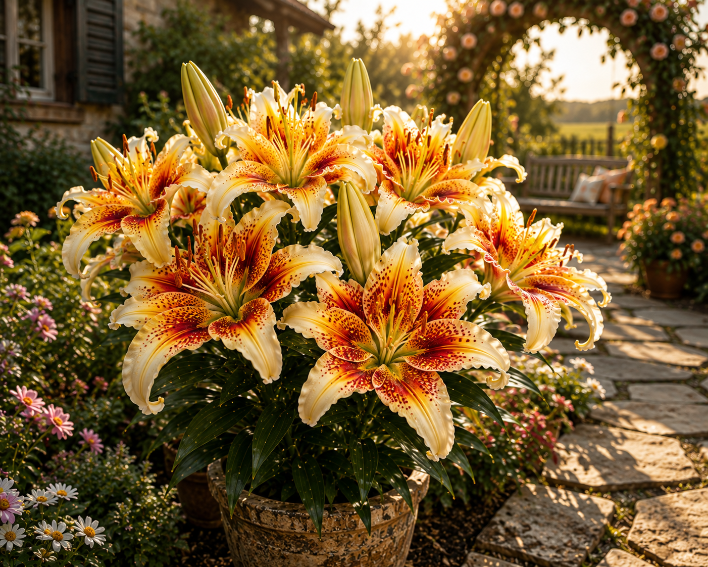 🌸 Olbrzymie pachnące cebule lilii – wyhoduj najbardziej eleganckie kwiaty w swoim ogrodzie