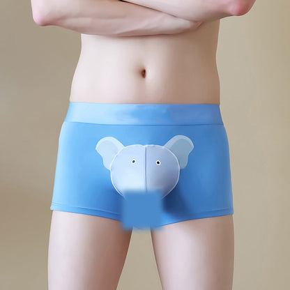 🐘Oddychające bokserki męskie z kieszenią 3D🩲