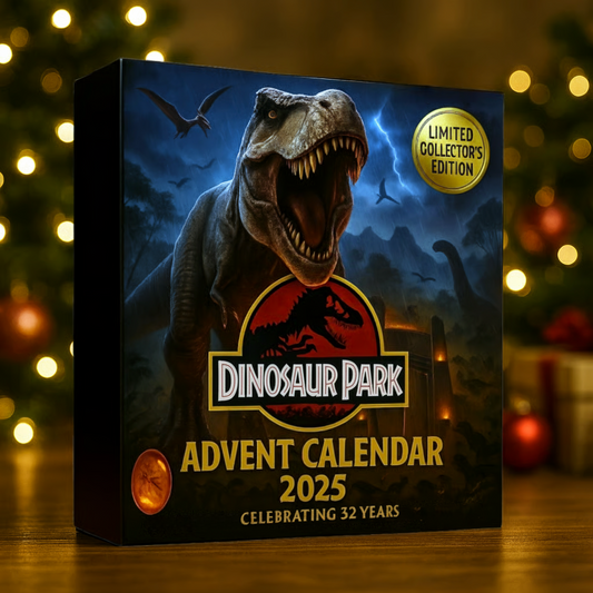 🦖Kalendarz adwentowy na 32. rocznicę Parku Dinozaurów – 2025