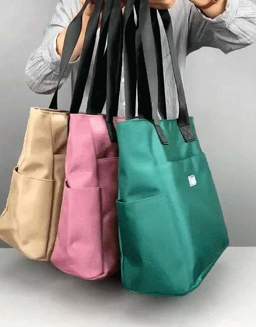 🔥Wodoodporna nylonowa torba na ramię o dużej pojemności i wielu kieszeniach👜