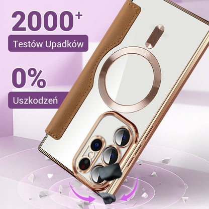 📱Nowe skórzane etui z klapką na telefon komórkowy Samsung