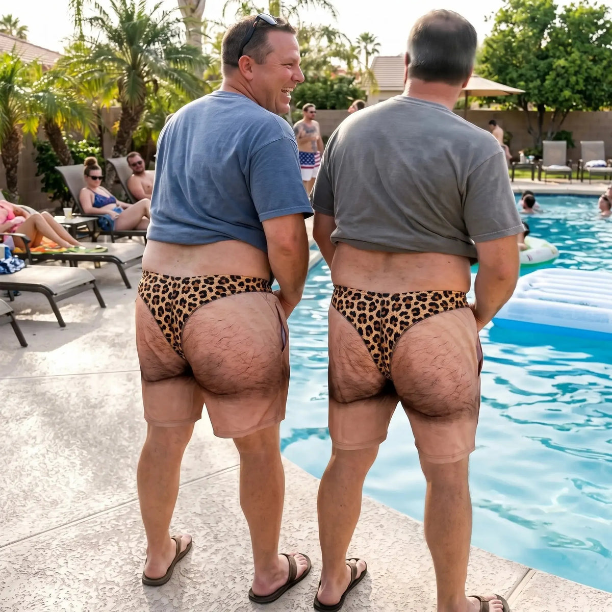Żartobliwe kąpielówki „Cheeky Commando” – gwarantują, że ludzie obejrzą się za Tobą dwa razy!
