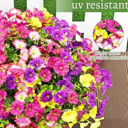 💥Ulepszony materiał najwyższej jakości🌸Powój odporny na promieniowanie UV i nieblaknący (bez doniczki)