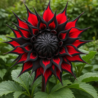 Rzadkie podwójne dalie – odważne kwiaty, których zwykłe ogrody nigdy nie mają