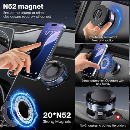 Magnetyczne uchwyty na telefon Woyuosn Vacuum do samochodu