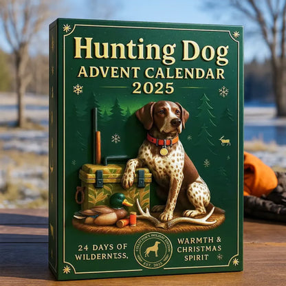 🐾 Kalendarz adwentowy z psem myśliwskim 2025